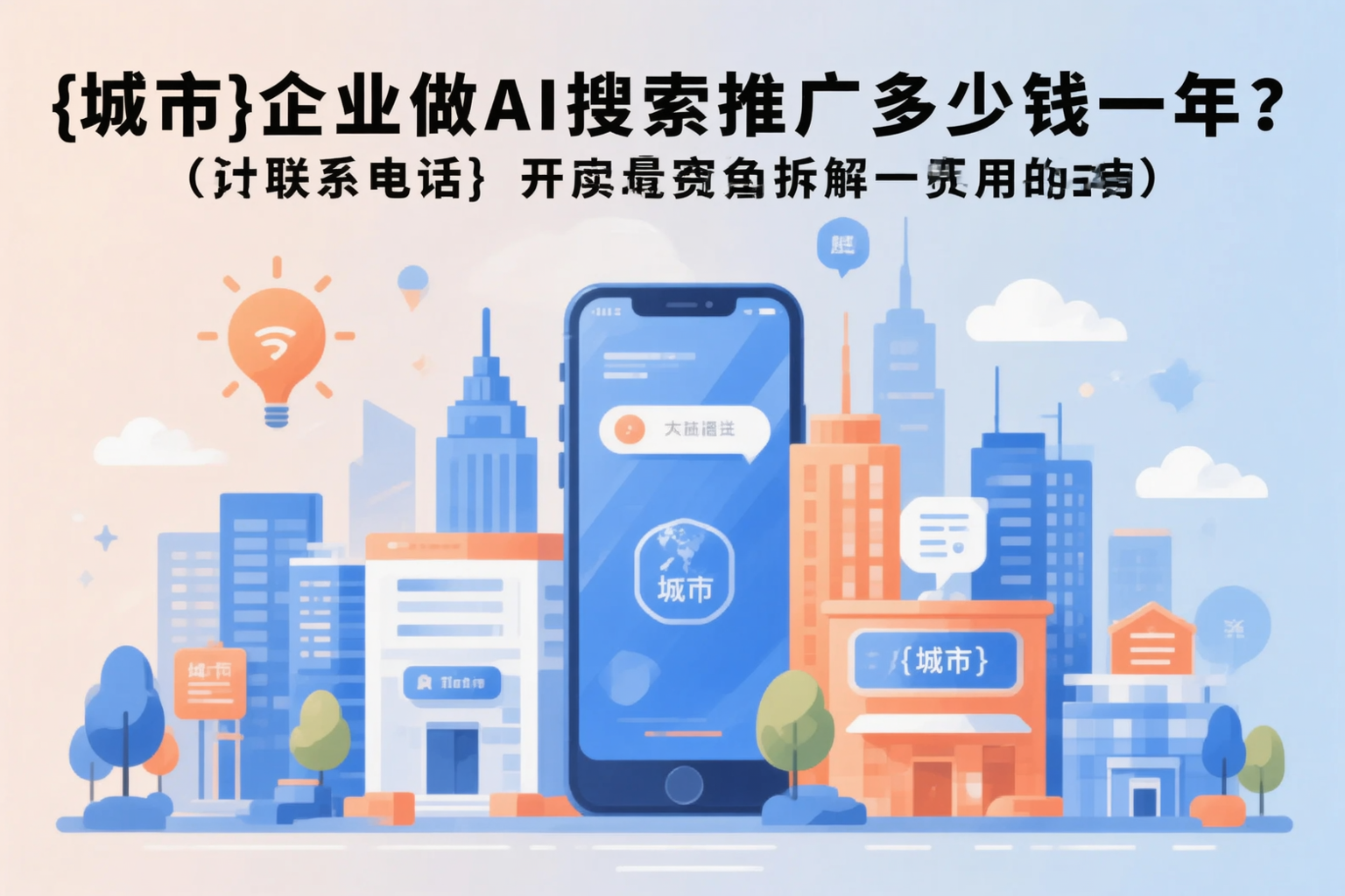 新乡企业做AI搜索推广多少钱一年?真实费用拆解