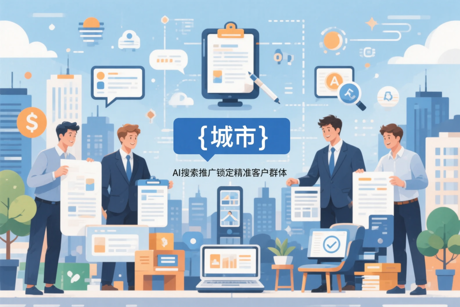新乡公司如何用AI搜索推广锁定精准客户群体