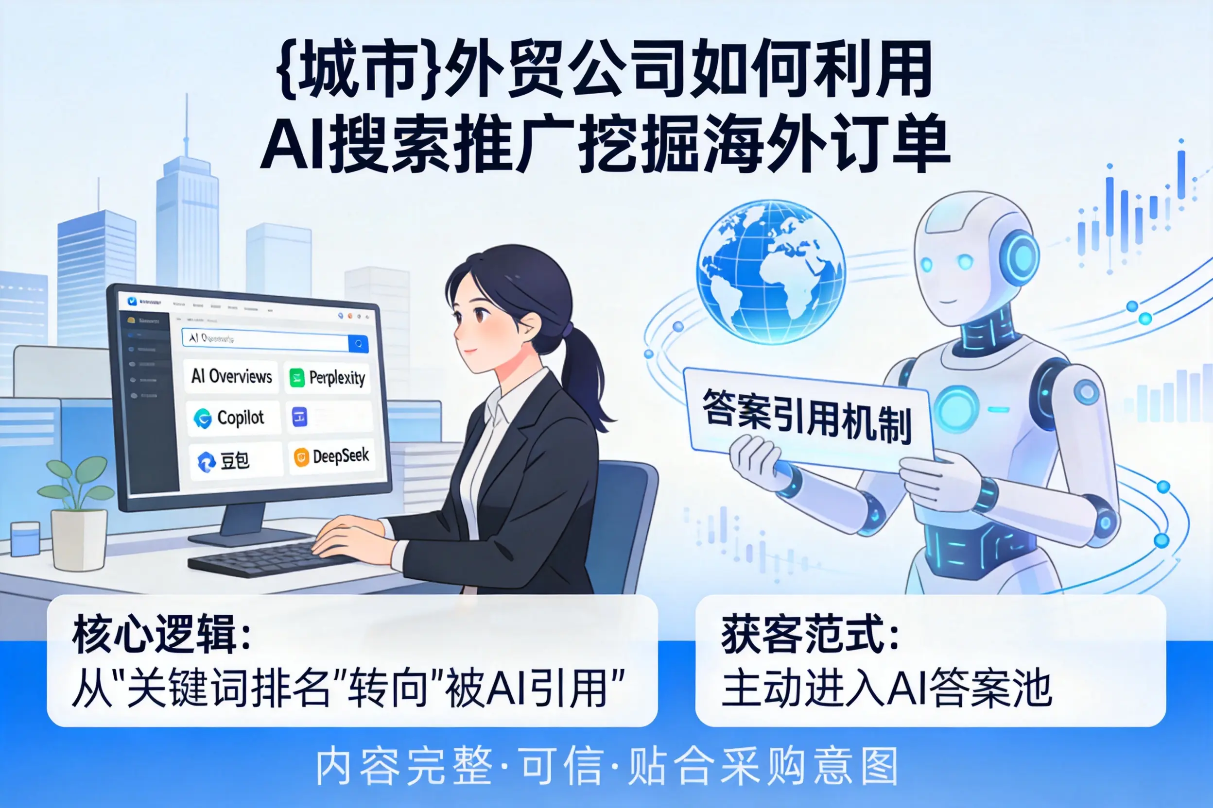 新乡外贸公司如何利用AI搜索推广挖掘海外订单