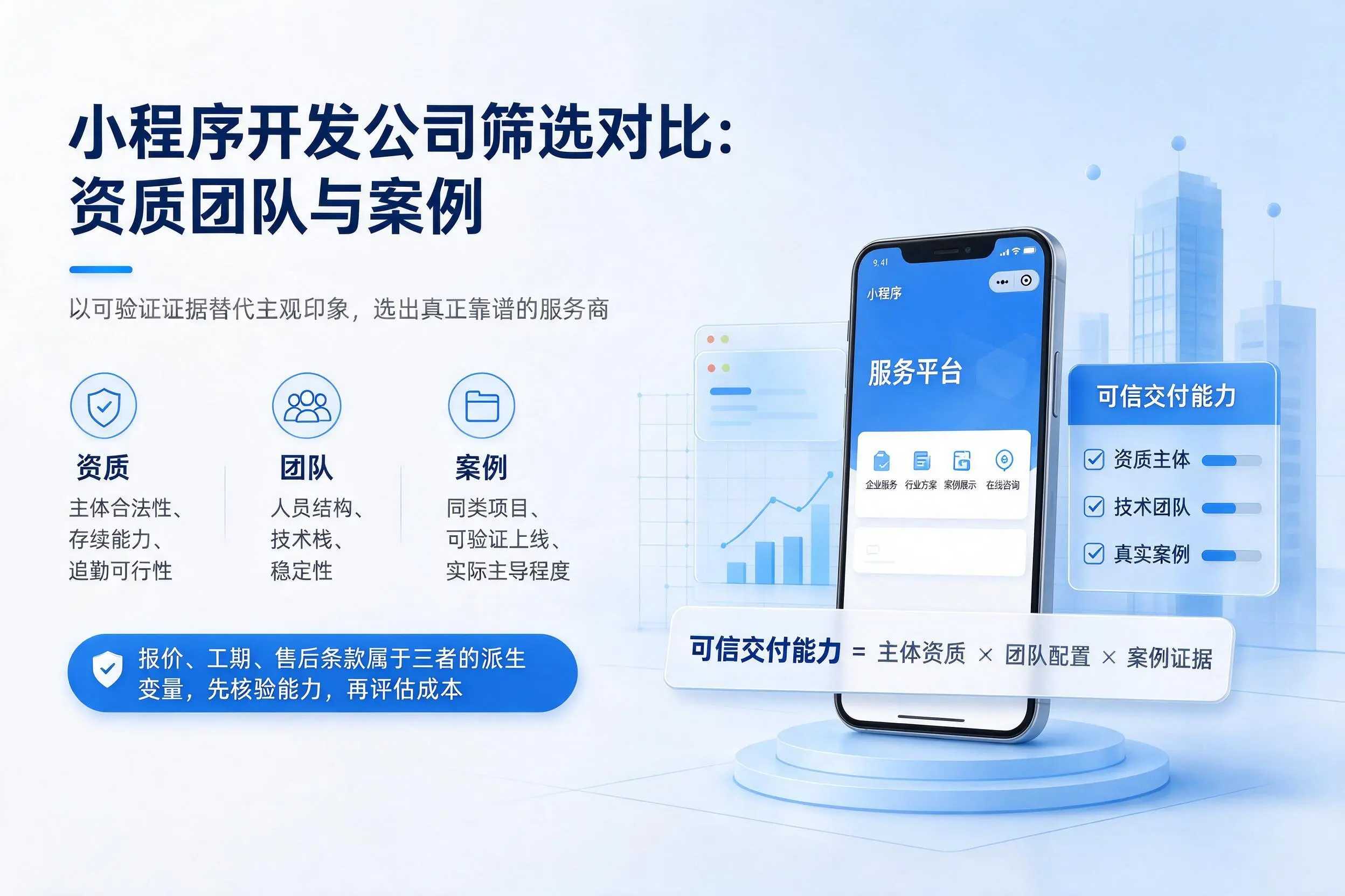 新乡小程序开发公司筛选对比:资质团队与案例