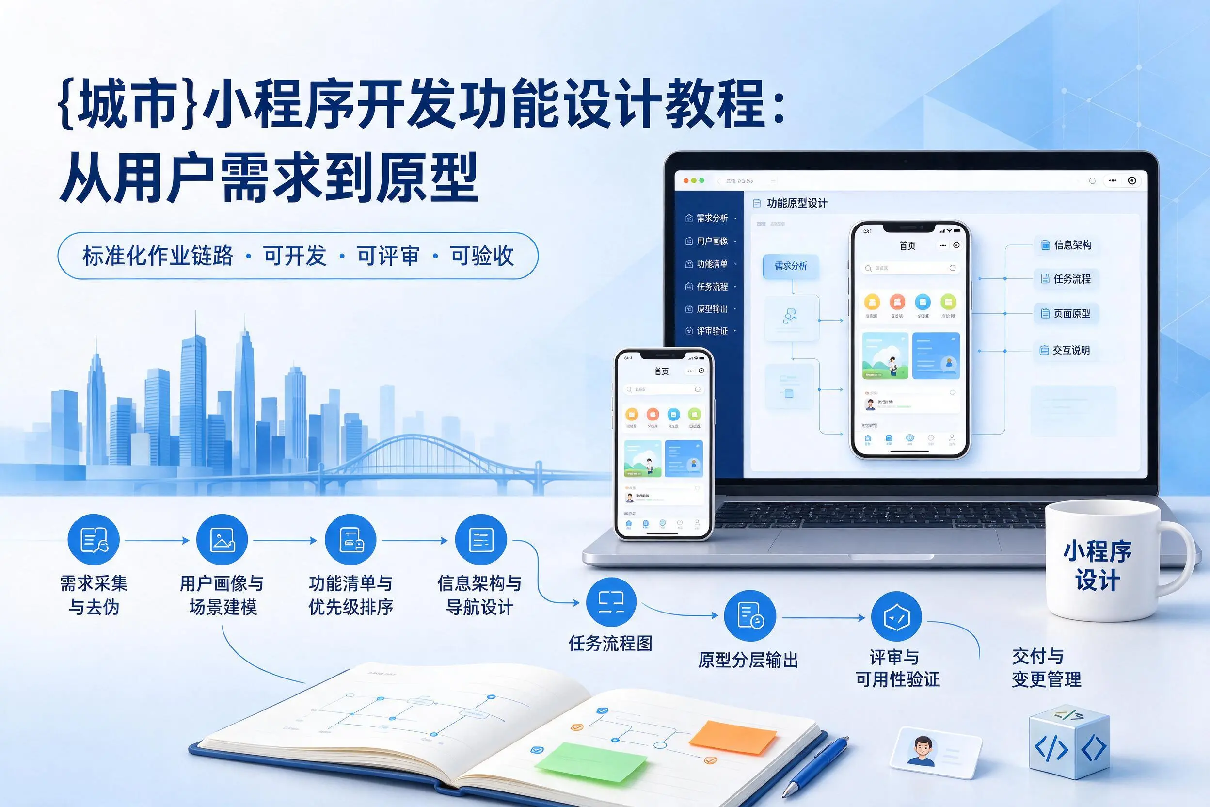 新乡小程序开发功能设计教程:从用户需求到原型