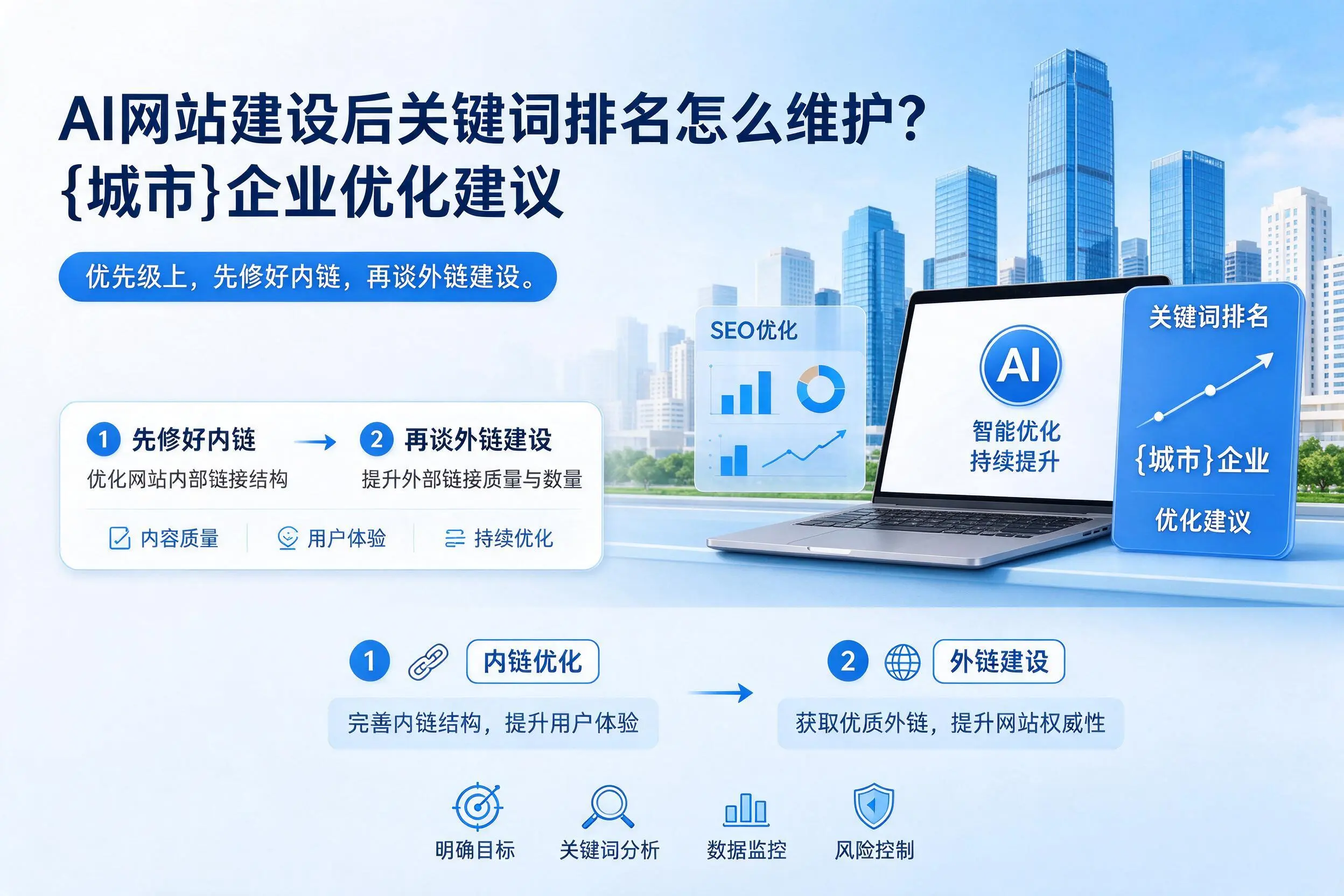 AI网站建设后关键词排名怎么维护?新乡企业优化建议